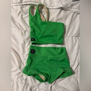 Kandi Kouture 2 Piece Dance wear set